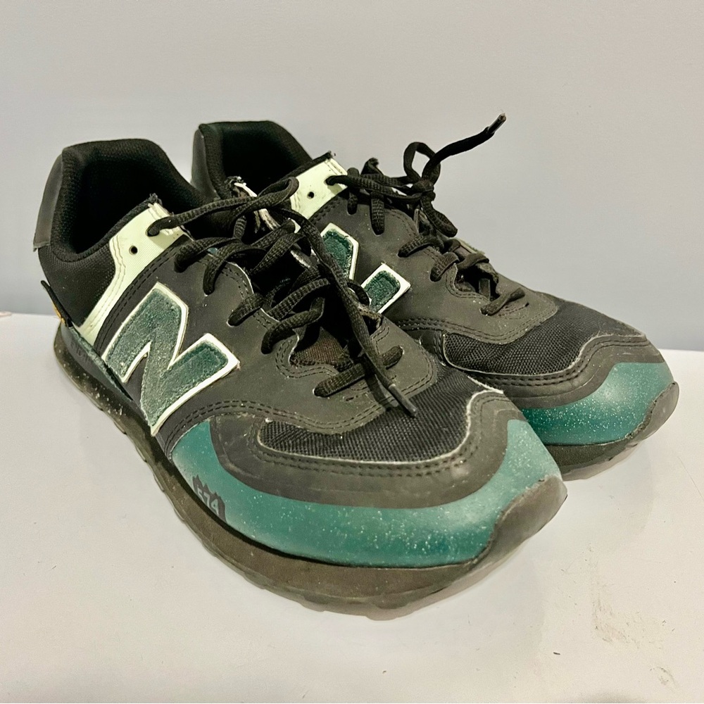 New Balance 574 Cordura Teal size 10.5 D trail men’s running shoes